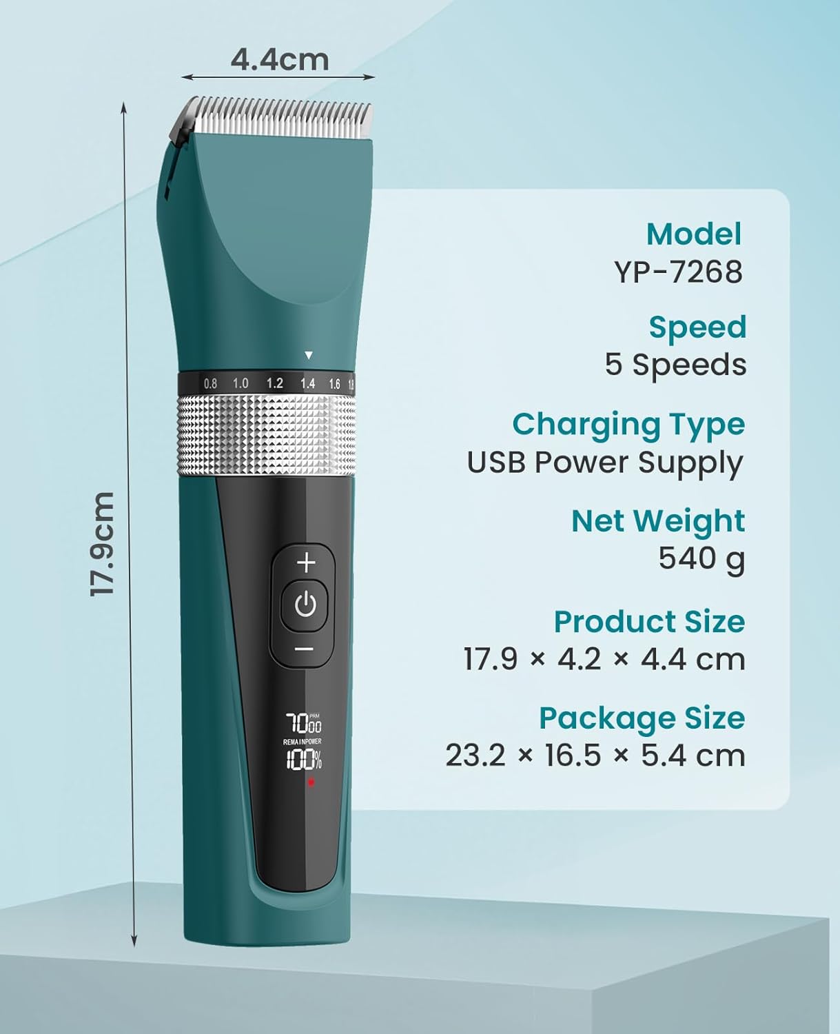 Oneisall YP-7268 Cat Clipper 5 Speeds