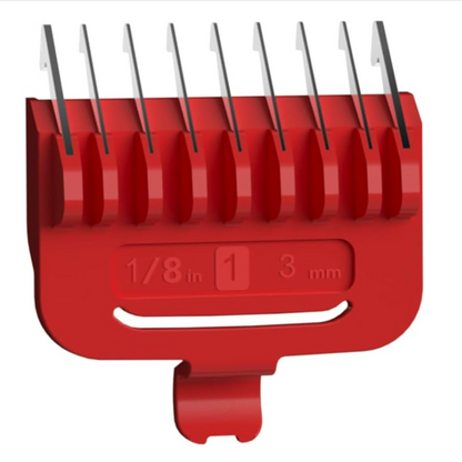 Oneisall RFC-676/RFC-676 Pro Dog Clipper 3mm Red Metal Combs Replacement